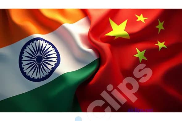 India-China Flag Unity Image