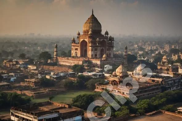 Historic Indian Cityscape