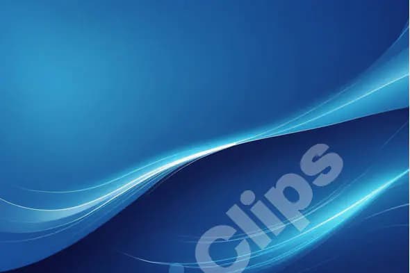 Blue Flowing Lines