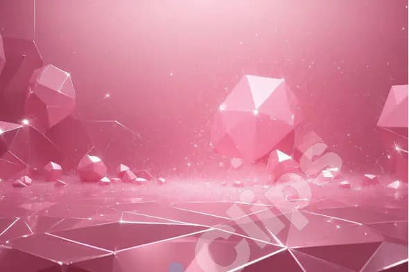 Pink Geometric Crystals