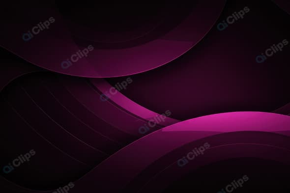 Abstract Purple Waves Background Design
