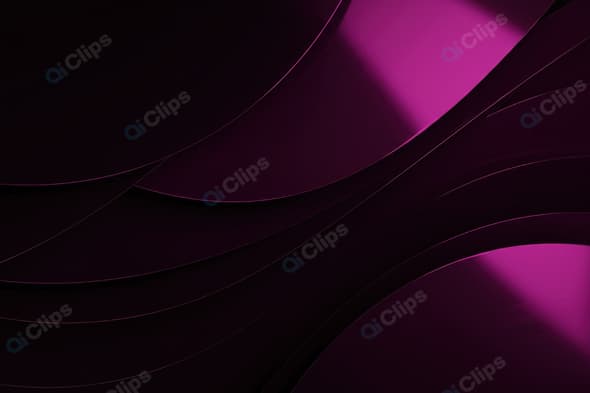 Abstract Purple Geometric Wave Patterns