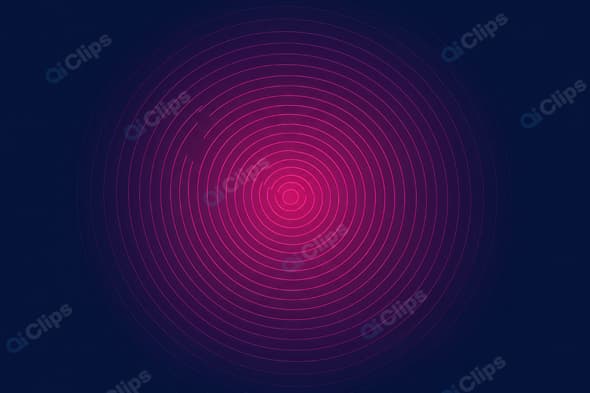 Neon Pink Concentric Circles on Dark Background