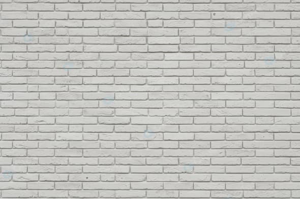 White Brick Wall Texture Background for Design Projects