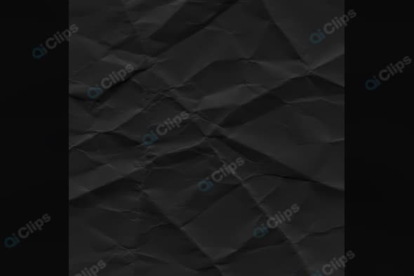 Crumpled Black Paper Texture Background