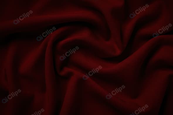 Rich Burgundy Fabric with Elegant Folds