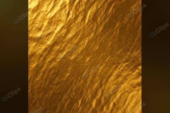 Golden Metal Texture Background