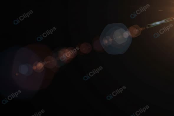 Sunlight Lens Flare with Bokeh Effect