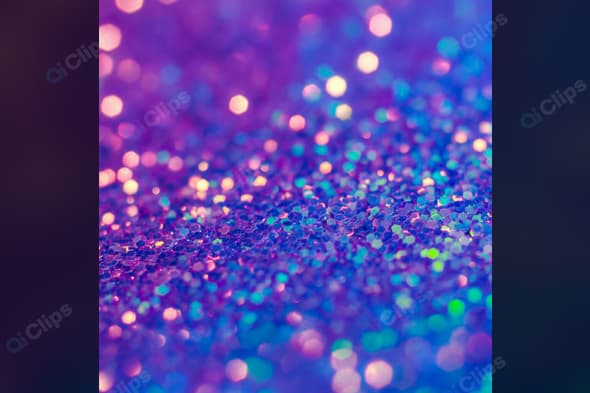Colorful Bokeh Glitter Background