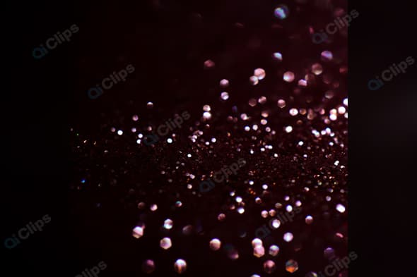 Dark Glitter Abstract with Bokeh Highlights