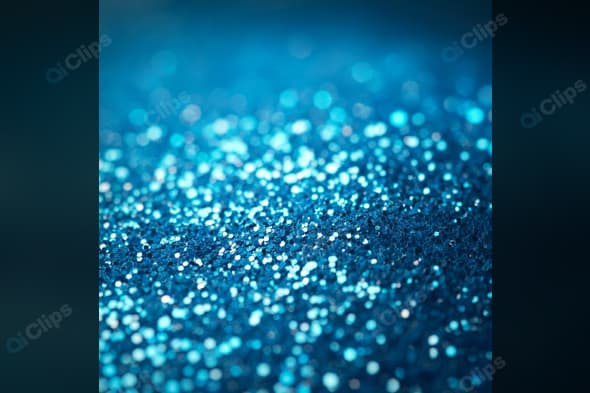 Blue Glitter Sparkle Background for Festive Celebrations