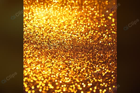 Golden Glitter Sparkle Background