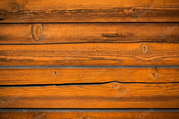 Orange Wooden Plank Texture Background