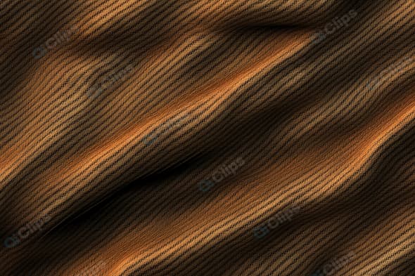 Wavy Brown Pattern Textile Fabric Texture