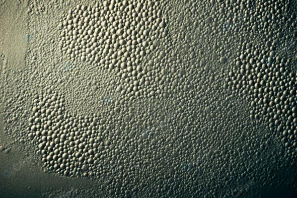 Textured Macro Shot of Bubble Patterns on Surface