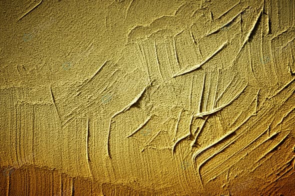 Golden Textured Abstract Wall Surface