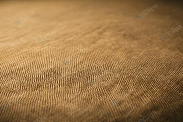 Brown Textured Fabric Close-Up Background
