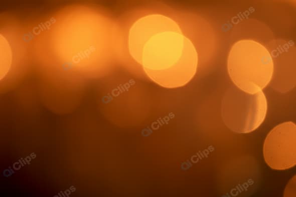 Soft Golden Bokeh Lights Abstract Background