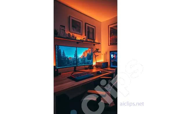 Dual-Monitor Gaming and Workstation Setup