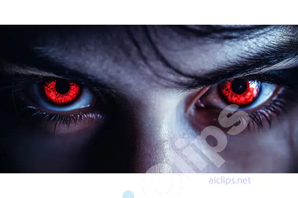 Intense Red Eyes