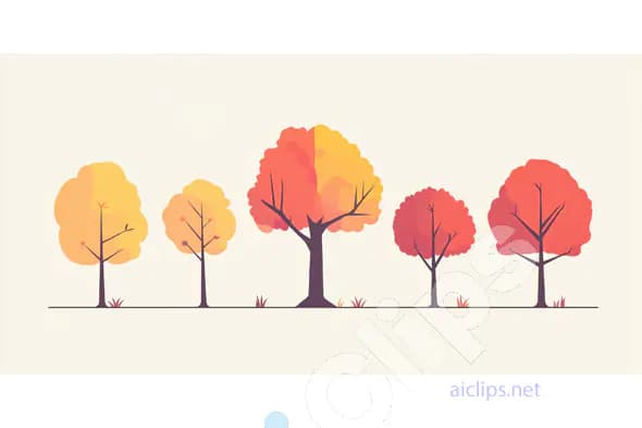Autumn Trees Illustration