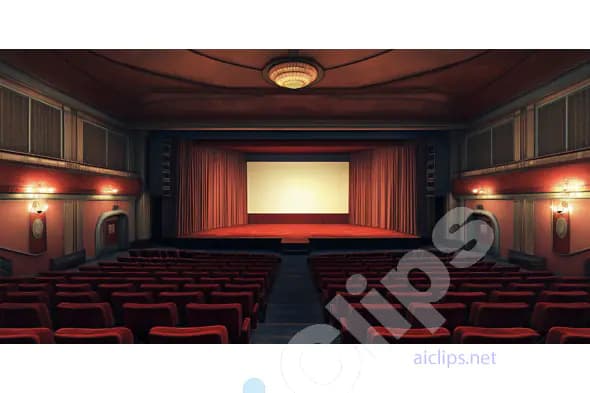 Vintage Theater Interior