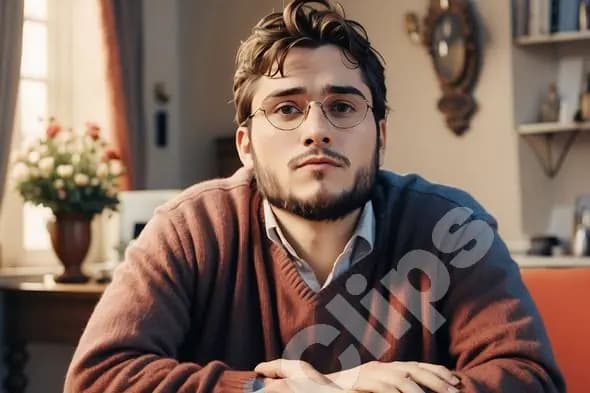Thoughtful Young Man