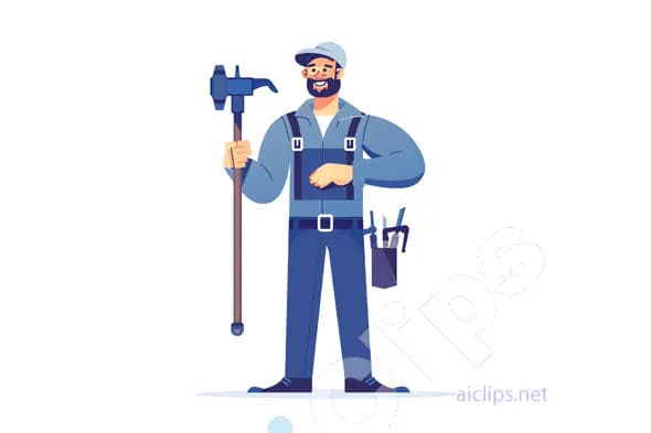 Smiling Construction Workers