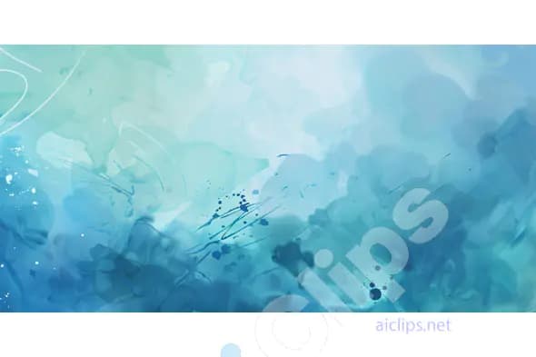 Tranquil Blue Abstract