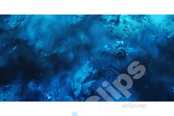 Fluid Blue Abstract Texture