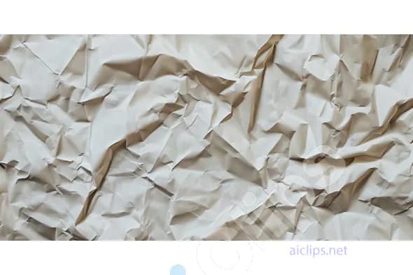 Beige Crumpled Paper Texture