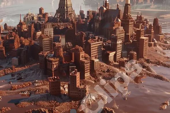 Chocolate Cityscape