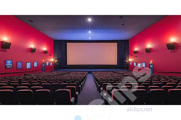 Modern Movie Theater