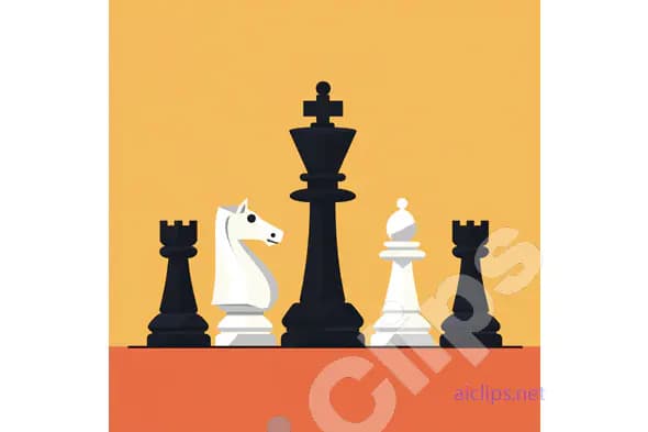 Chess Pieces Illustration