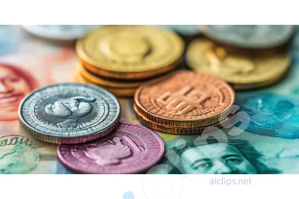 Assorted Currency Coins