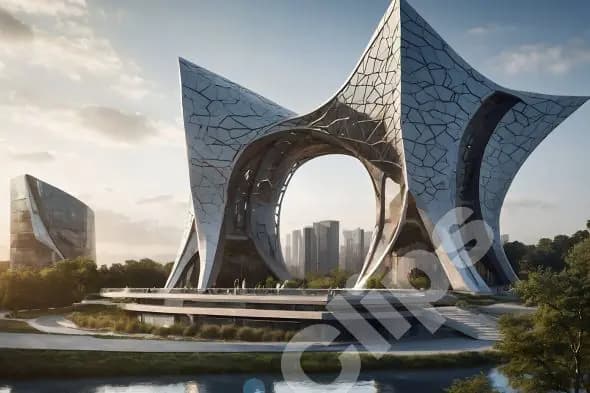 Futuristic Architectural Marvel