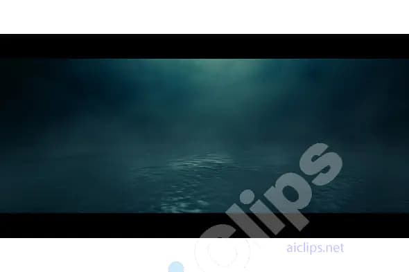 Mysterious Foggy Ocean