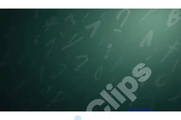 Chalkboard Background with Faded Scribbles