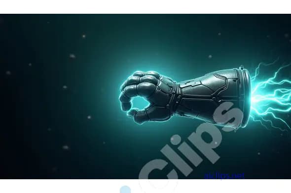Cybernetic Fist with Energy Surge
