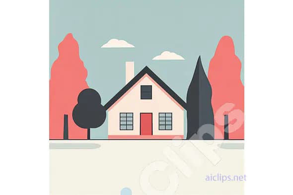 Modern House Illustration