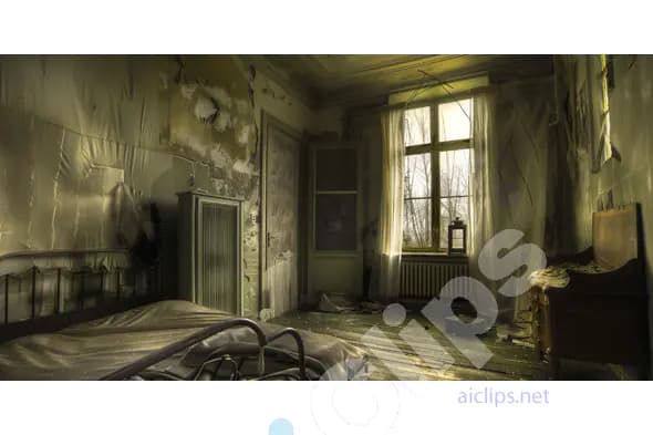 Abandoned Room Scene