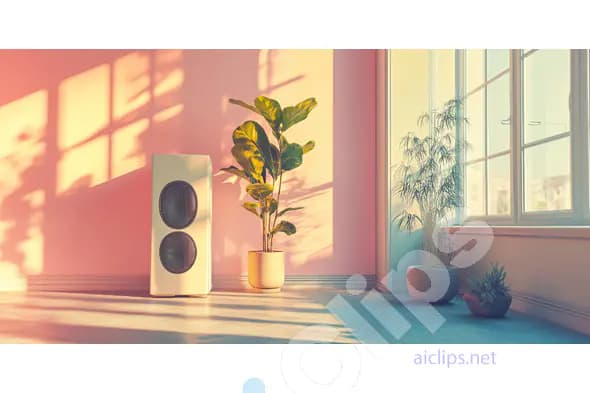 Sunlit Minimalist Room
