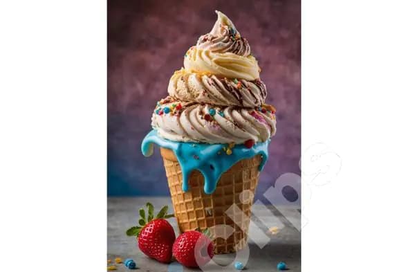 Deluxe Ice Cream Cone
