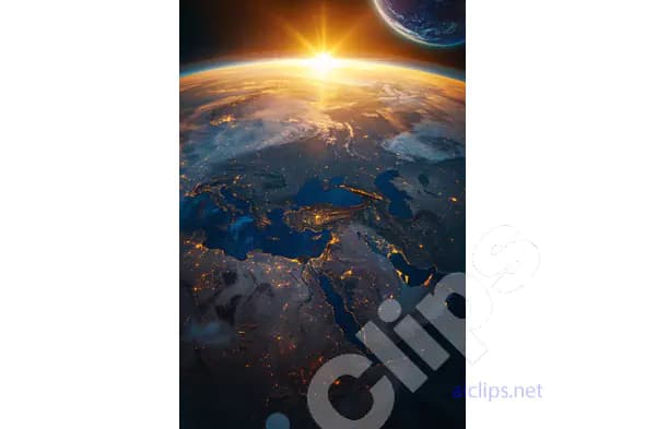 Sunrise Over Earth