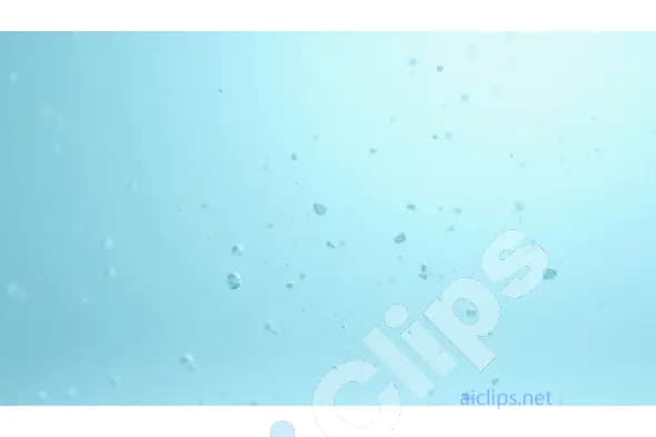 Light Blue Water Droplets Background