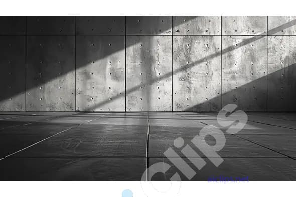 Concrete Wall with Shadows