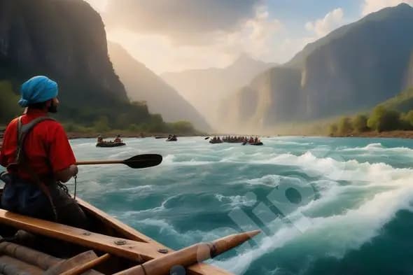 Rafting Adventure in Mountain River