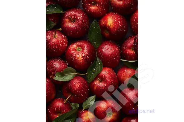 Fresh Red Apples