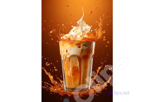 Iced Coffee Cream Explosion