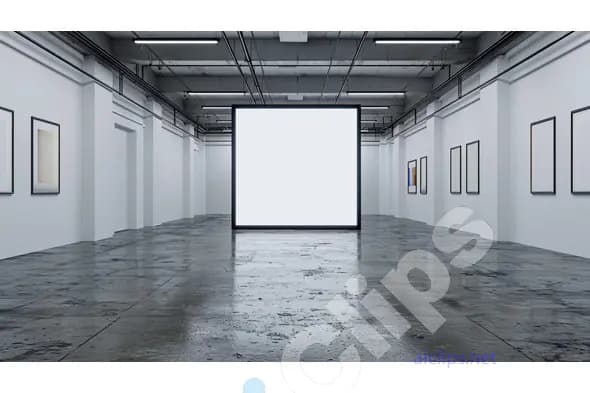 Modern Art Gallery Interior